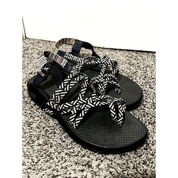 Chaco Black and White Sandals - Picture 6 of 8